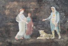 Frescuri noi spectaculoase descoperite in Pompeii