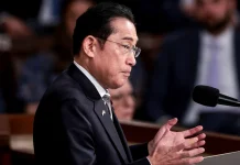 Premierul japonez Fumio Kishida abordeaza „indoielile de sine” ale SUA cu privire la rolul lumii in observatiile adresate Congresului