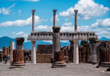Un santier conservat de la Pompeii dezvaluie tehnici de constructie romane