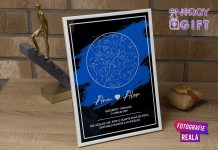 Tablourile Harta Stelelor personalizate – un cadou memorabil creat în România